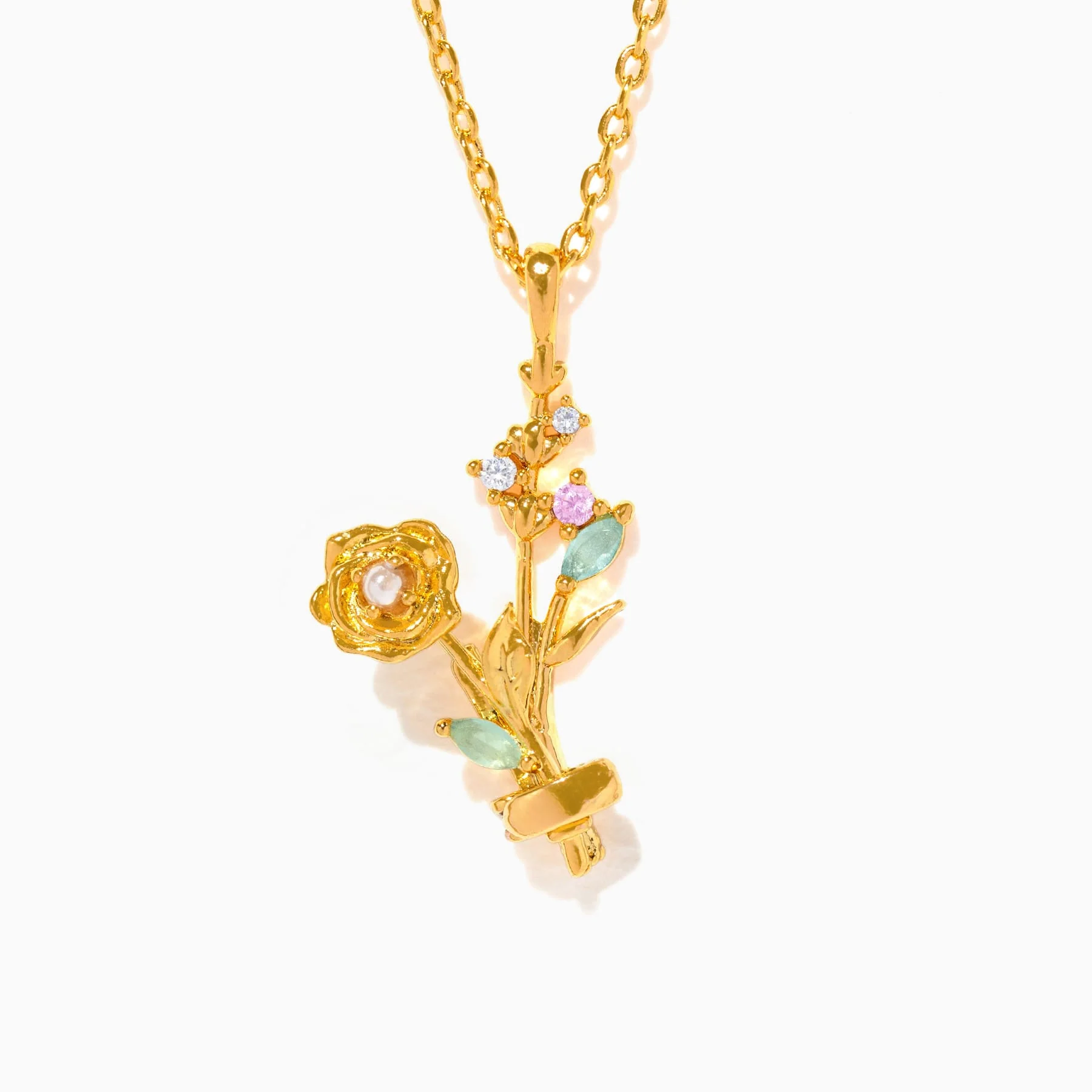 Birth Month Flower Necklace Bundle - Image 12