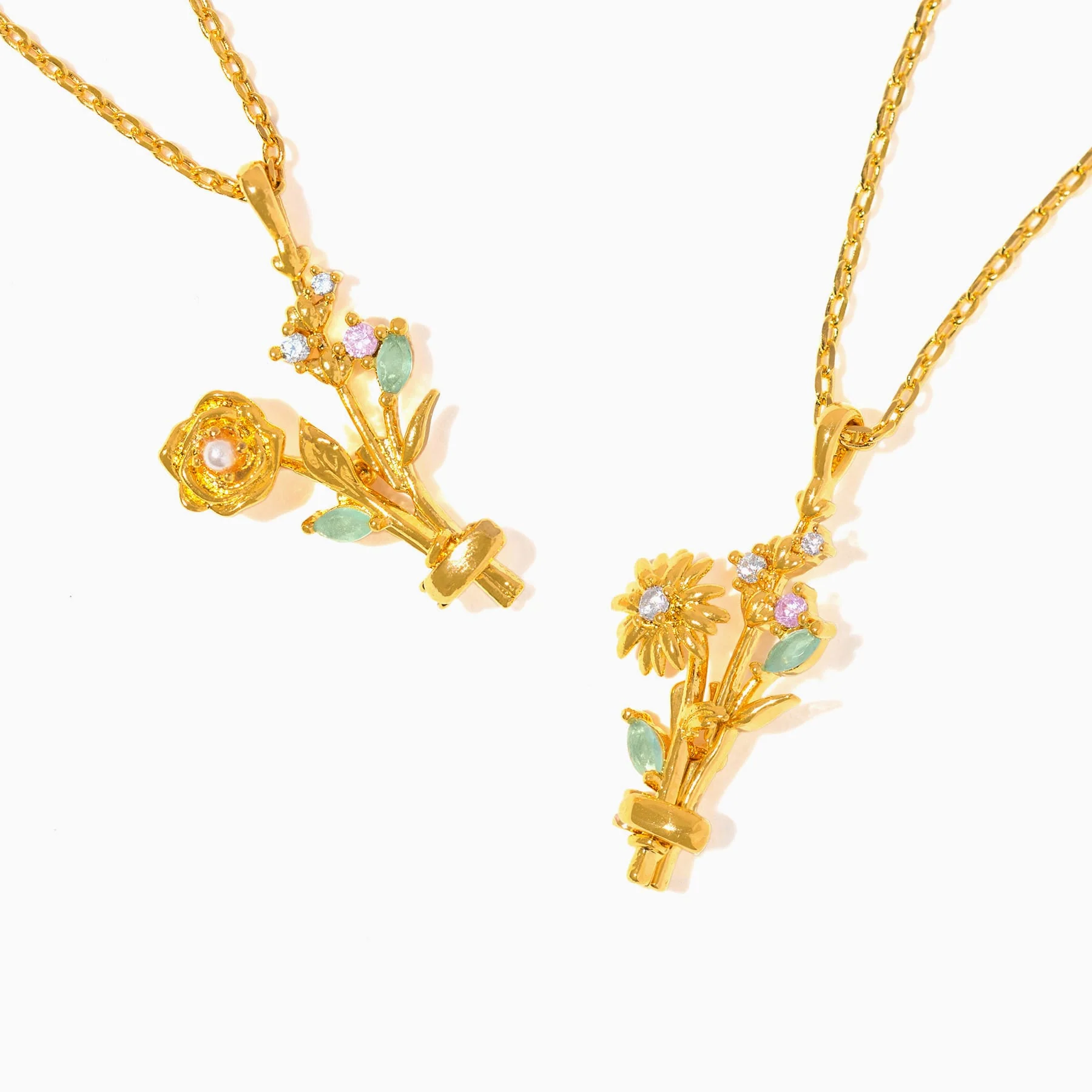 Birth Month Flower Necklace Base - Image 7