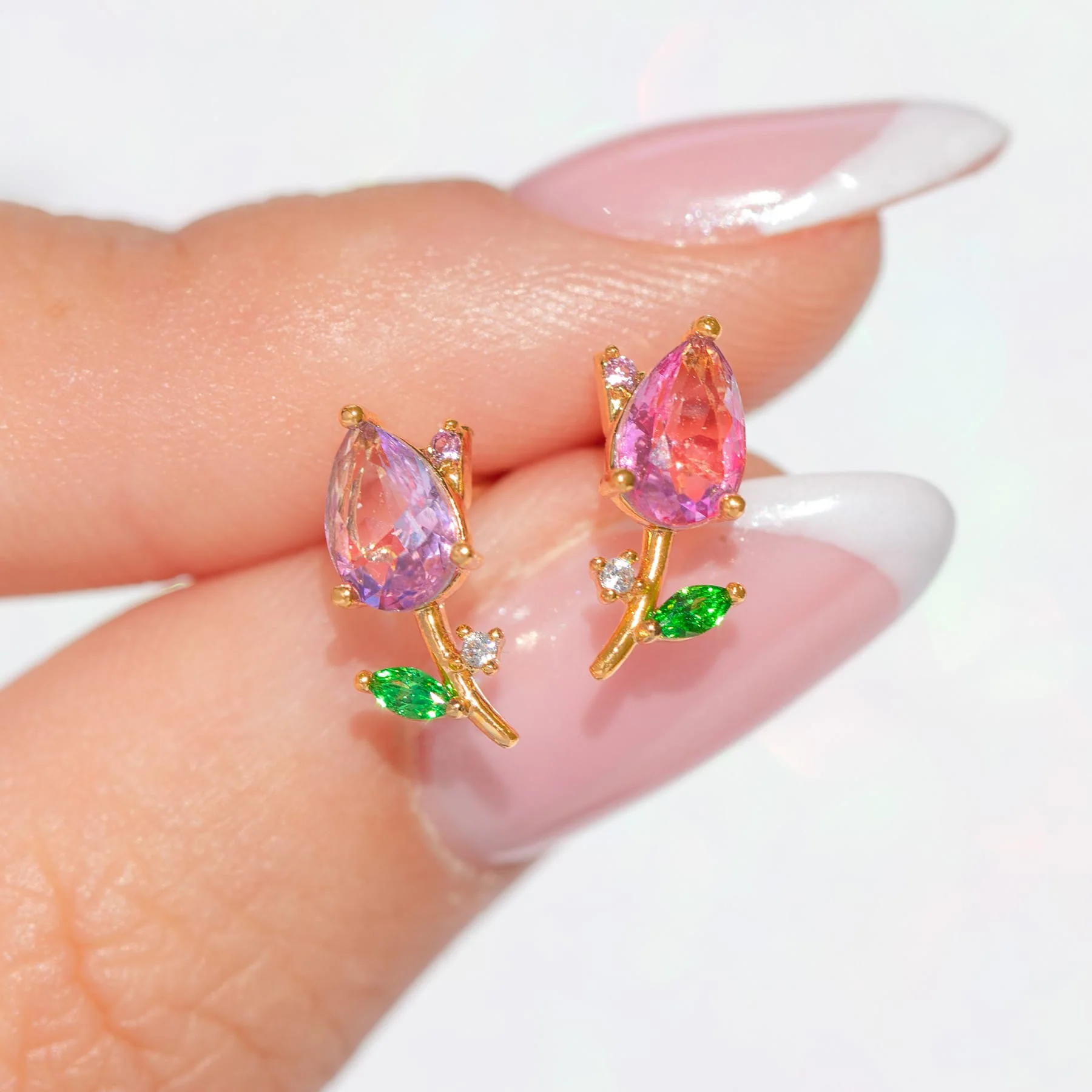 Blossoming Tulip Studs - Image 3