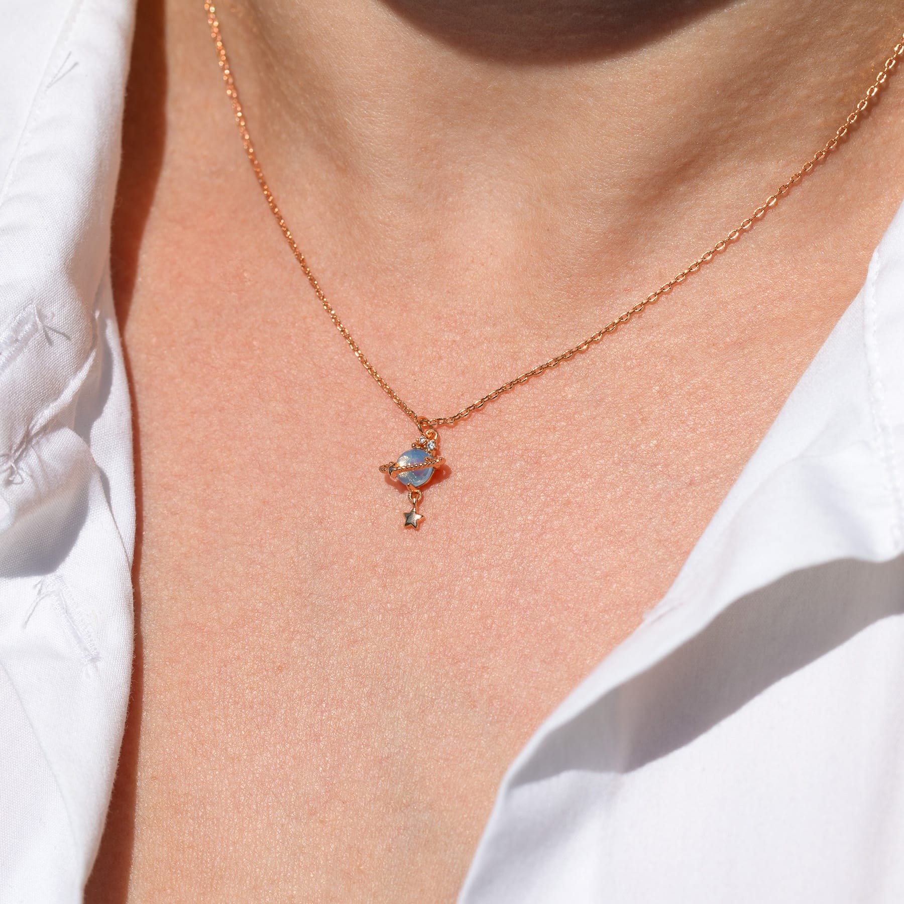 Blue Jupiter Necklace - Image 8