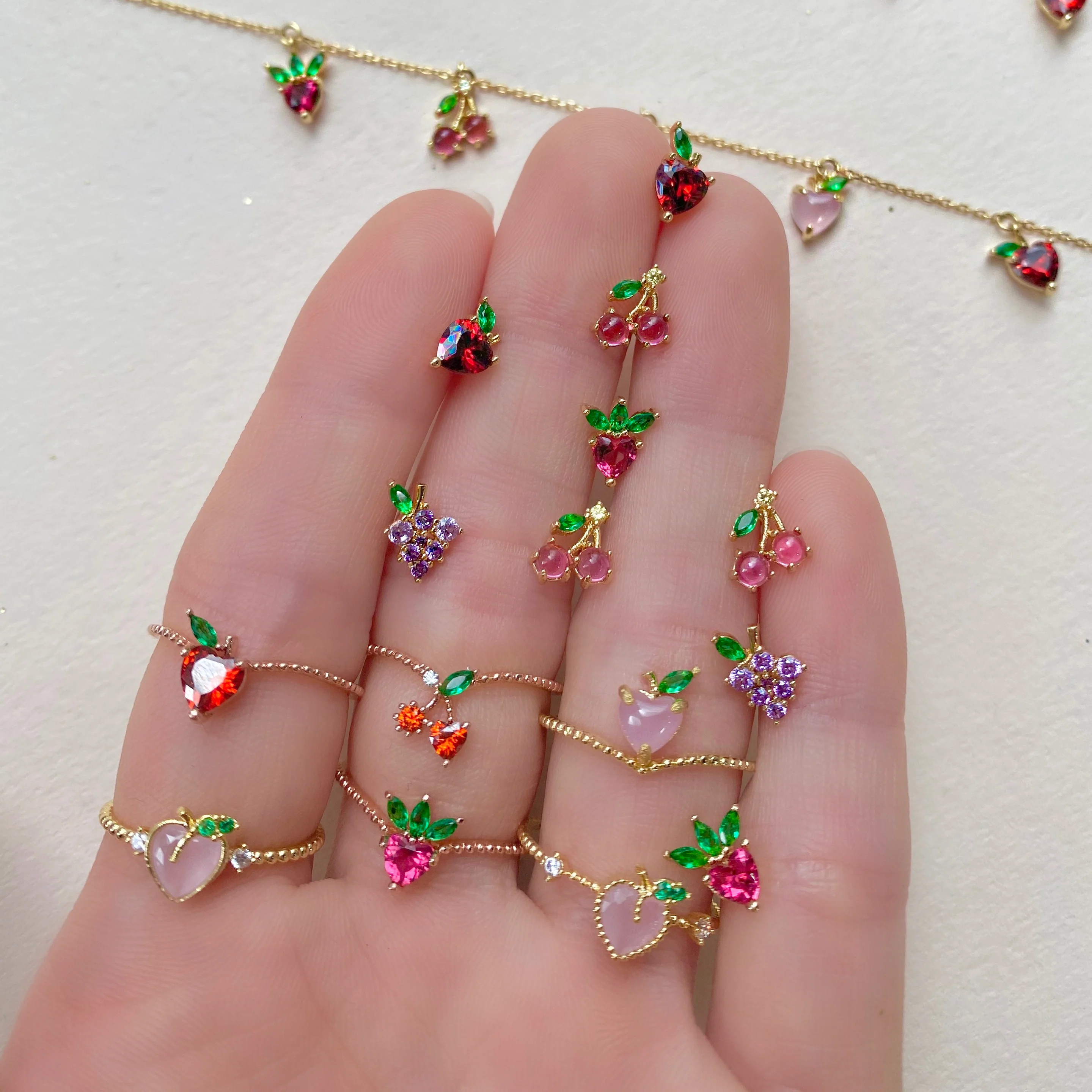Cherry Studs - Image 4