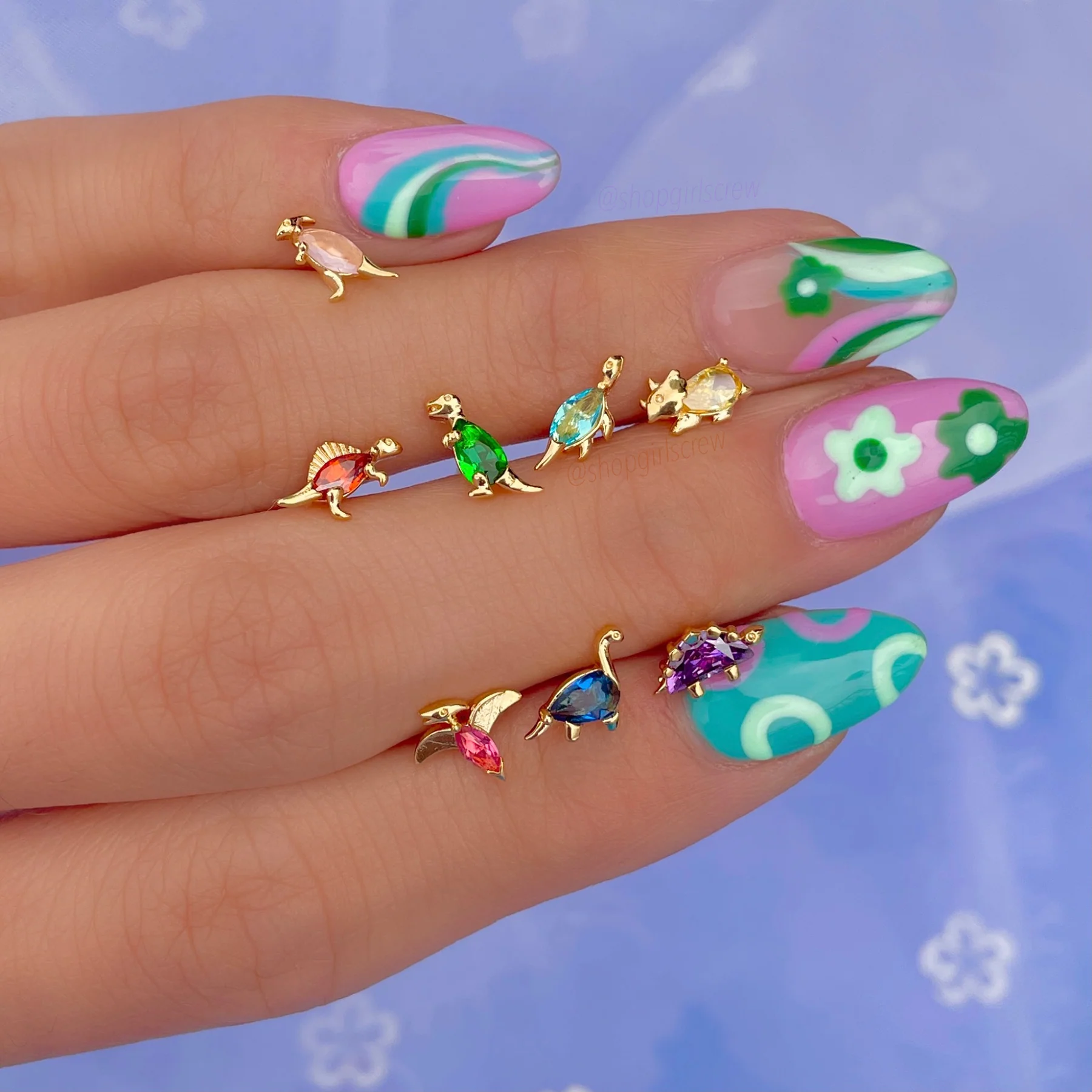Dinosaur Dance Stud Set - Image 5