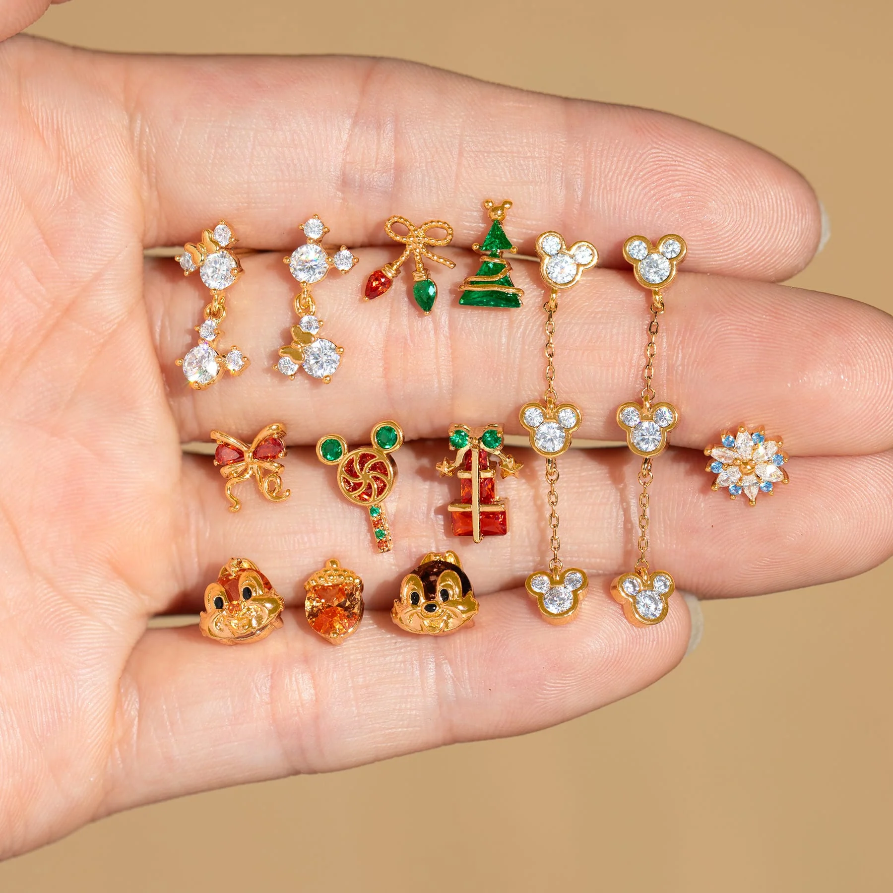 Disney Mickey Drop Dangle Earrings - Image 3