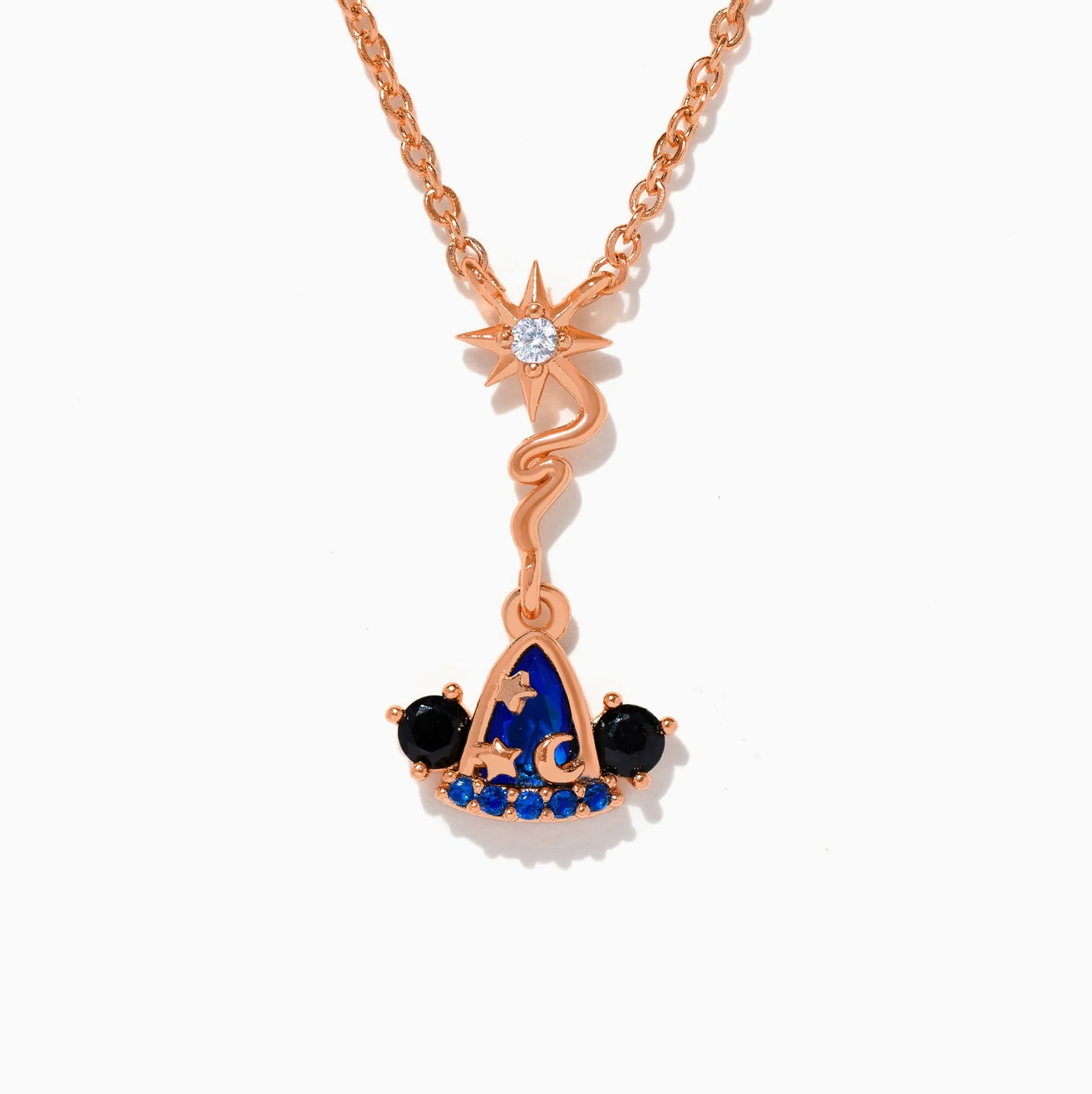 Disney Fantasia Sorcerer Apprentice Mickey Mouse Hat Necklace - Image 4