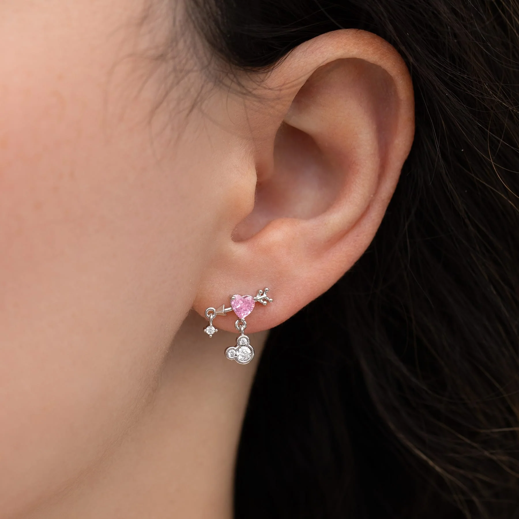 Disney Heartstruck Mickey Mouse Dangle Earrings - Image 8