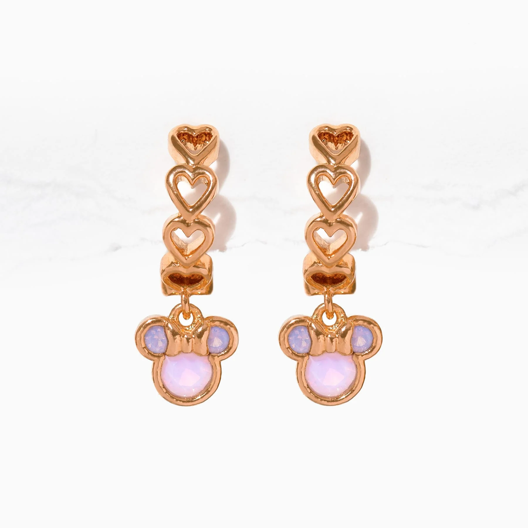 Disney Love Linked Minnie Mouse Hoops - Image 4