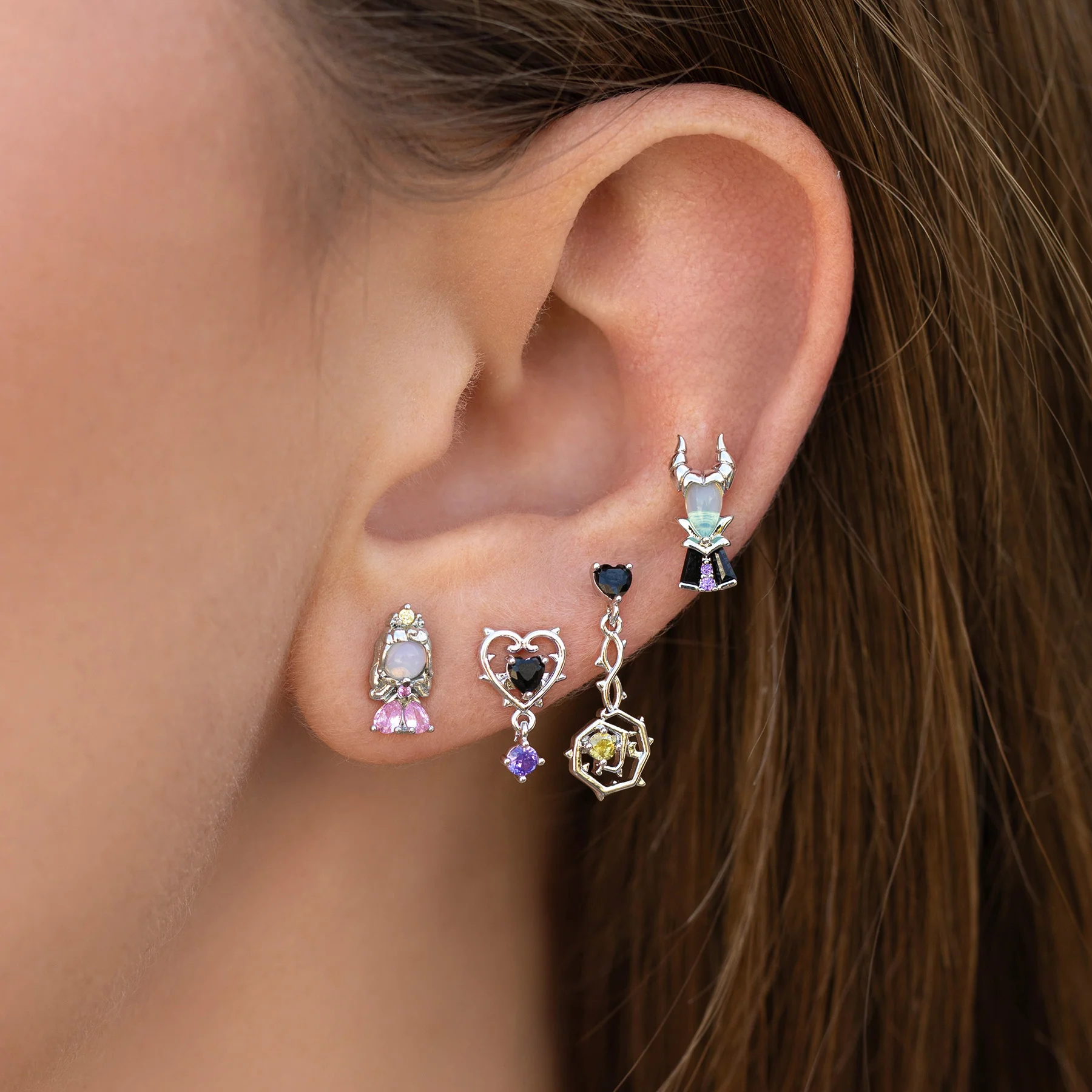 Disney Maleficent Earring Set - Image 4