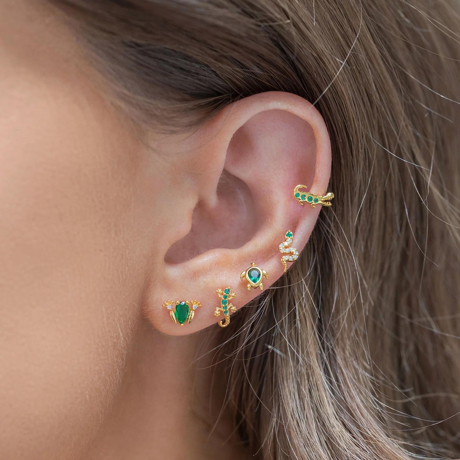 Emerald Rainforest Stud Set - Image 2