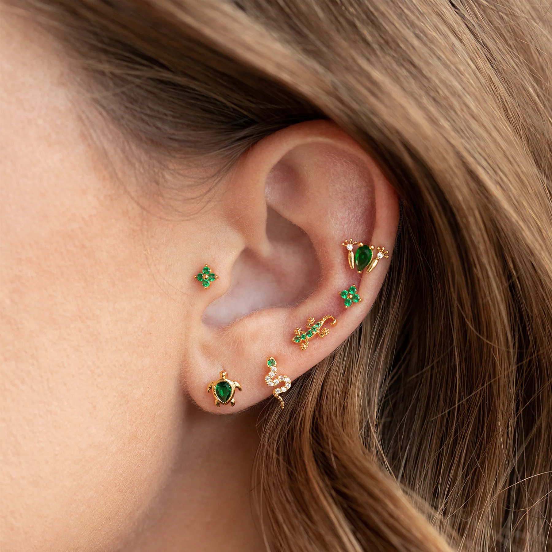 Emerald Rainforest Stud Set - Image 4