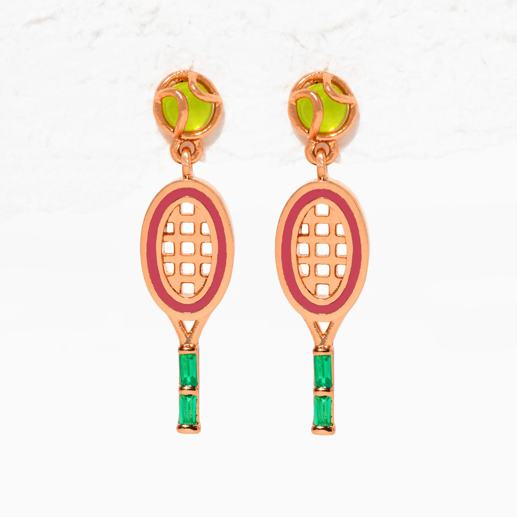 Game, Set, Match Dangle Earrings - Image 6