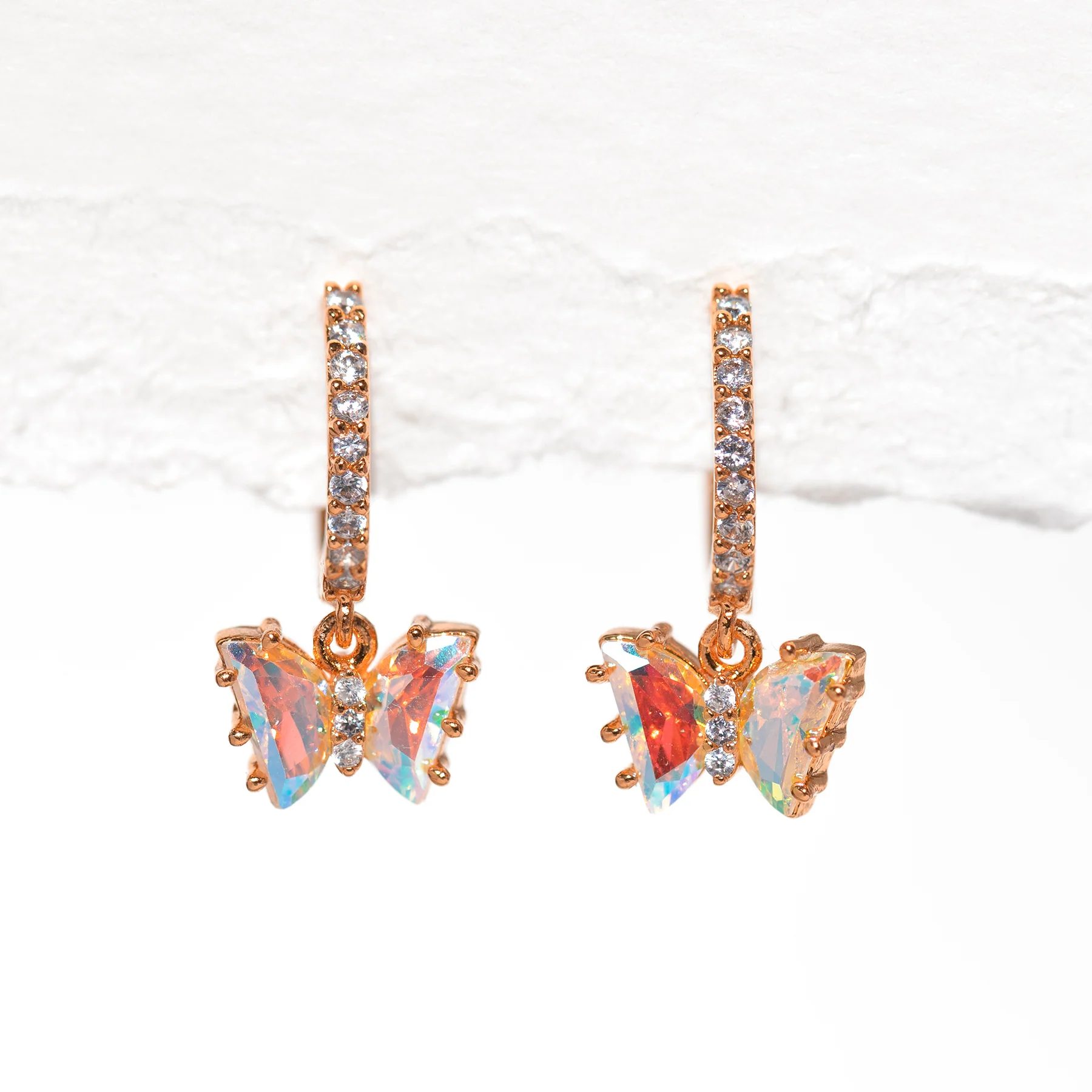 Iridescent Flutter Love Hoops - Image 4