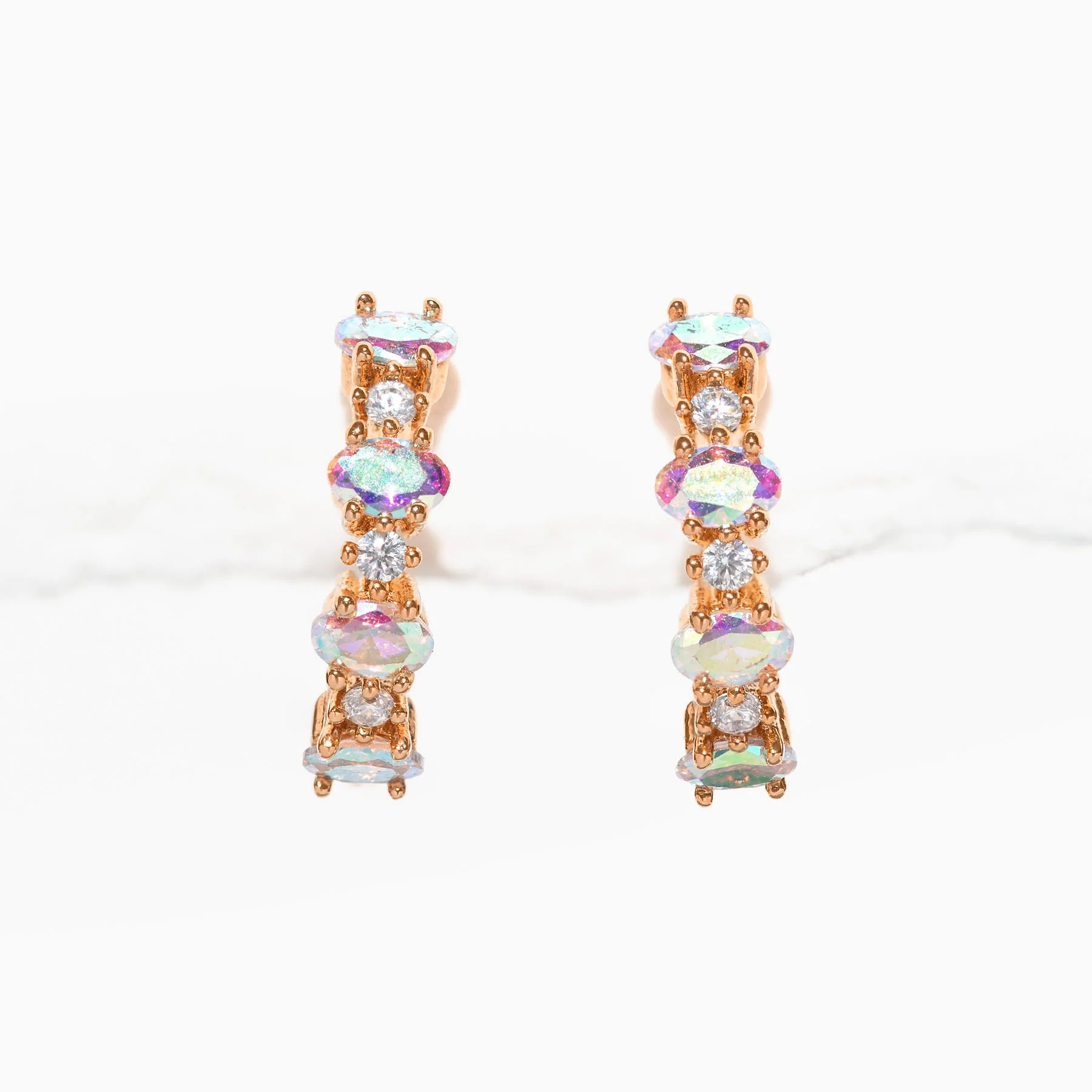 Iridescent Galaxy Hoops - Image 7