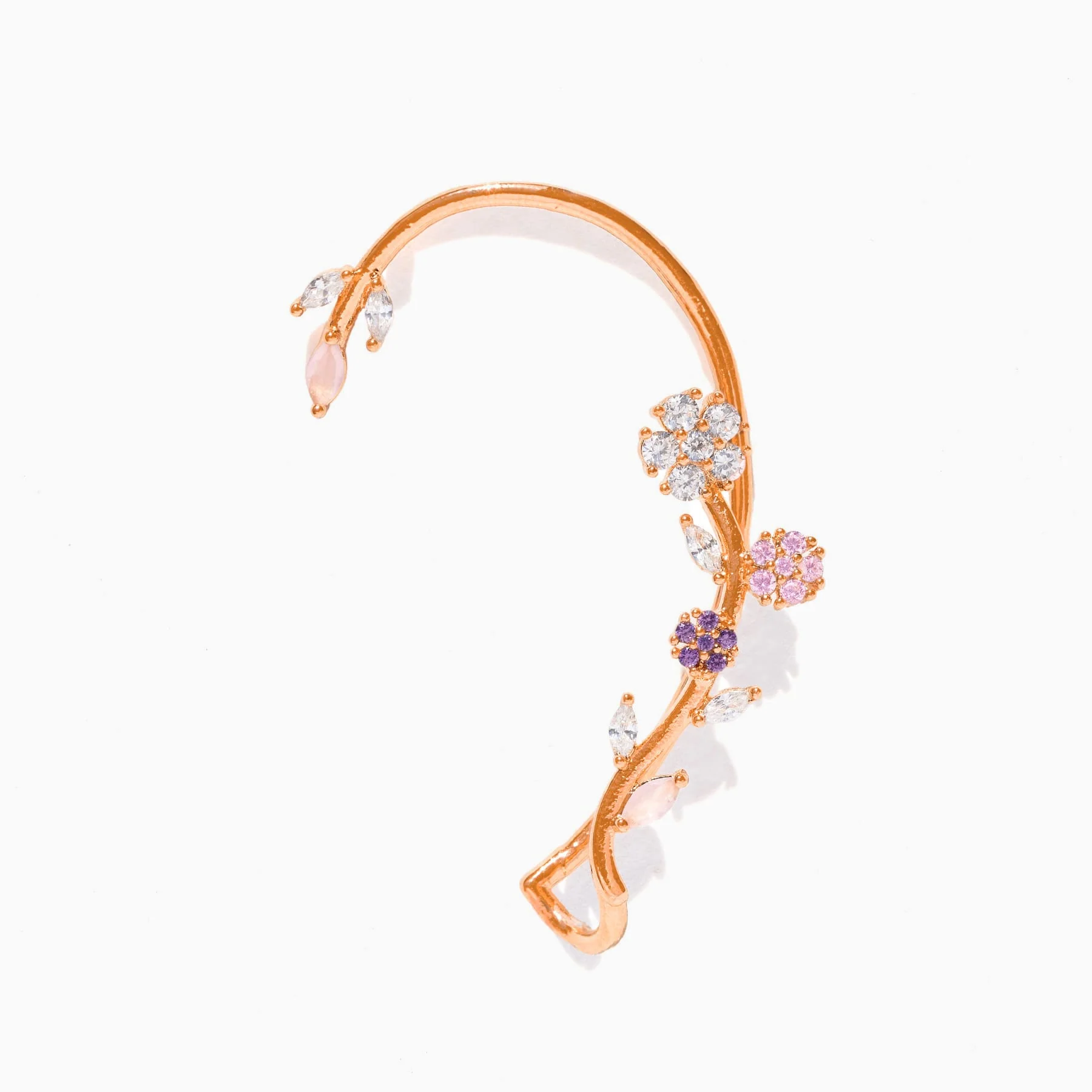 Island Bloom Crawler Ear Cuff - Image 4