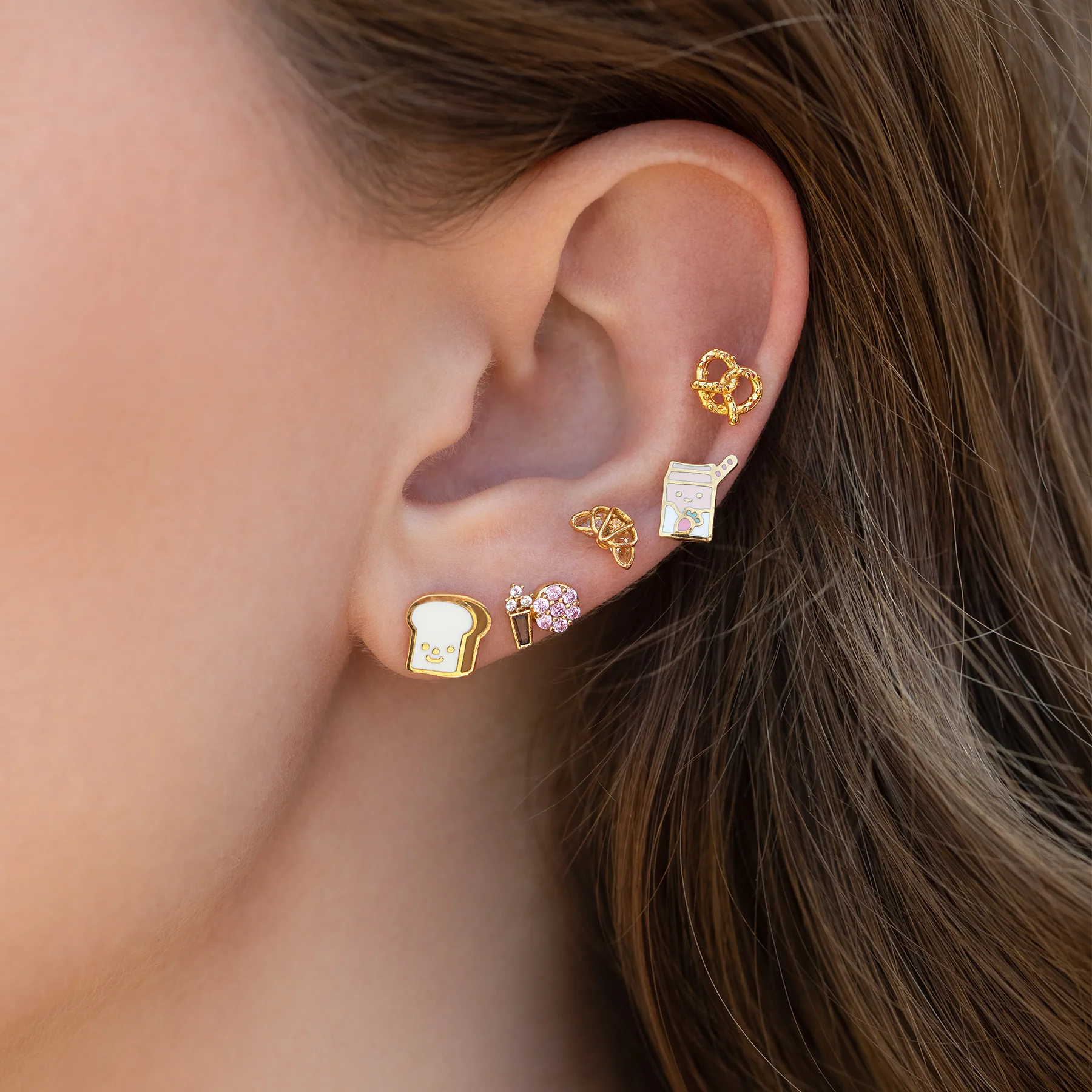 Knot Your Average Pretzel Studs - Image 3
