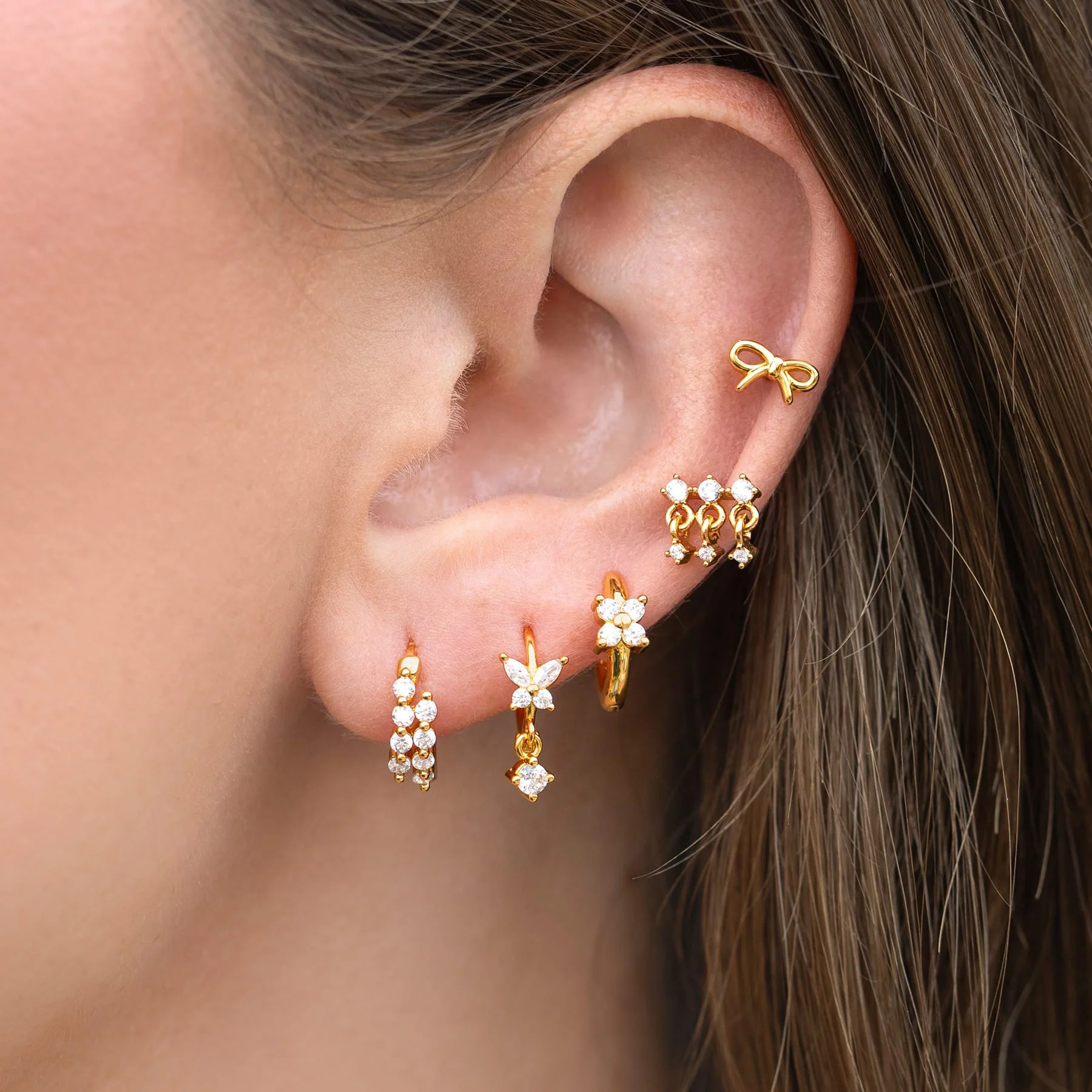 Lil Bow Studs - Image 4