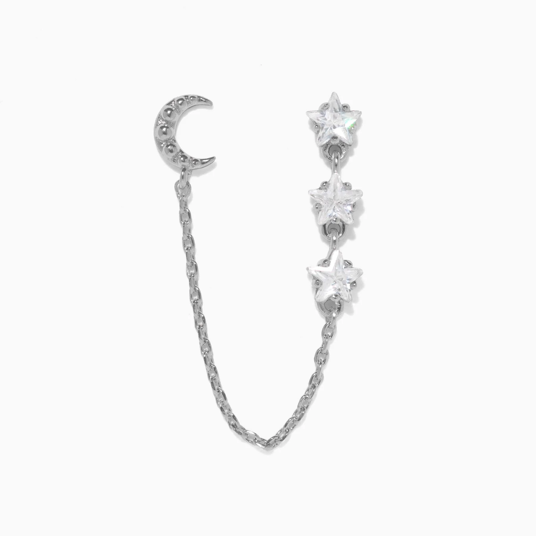 Lunar Link Double Stud Earring - Image 6