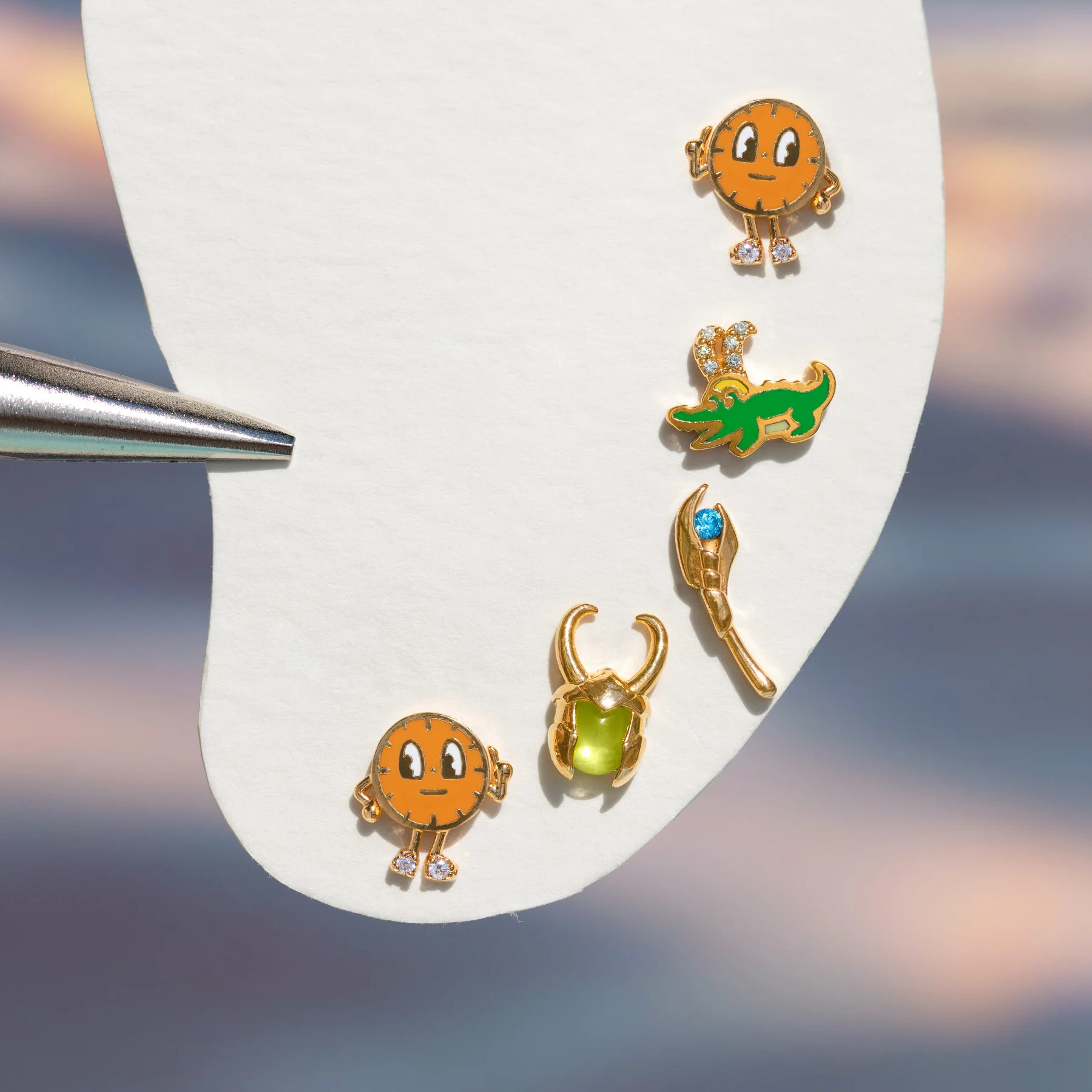 Marvel Studios Alligator Loki Earrings - Image 7