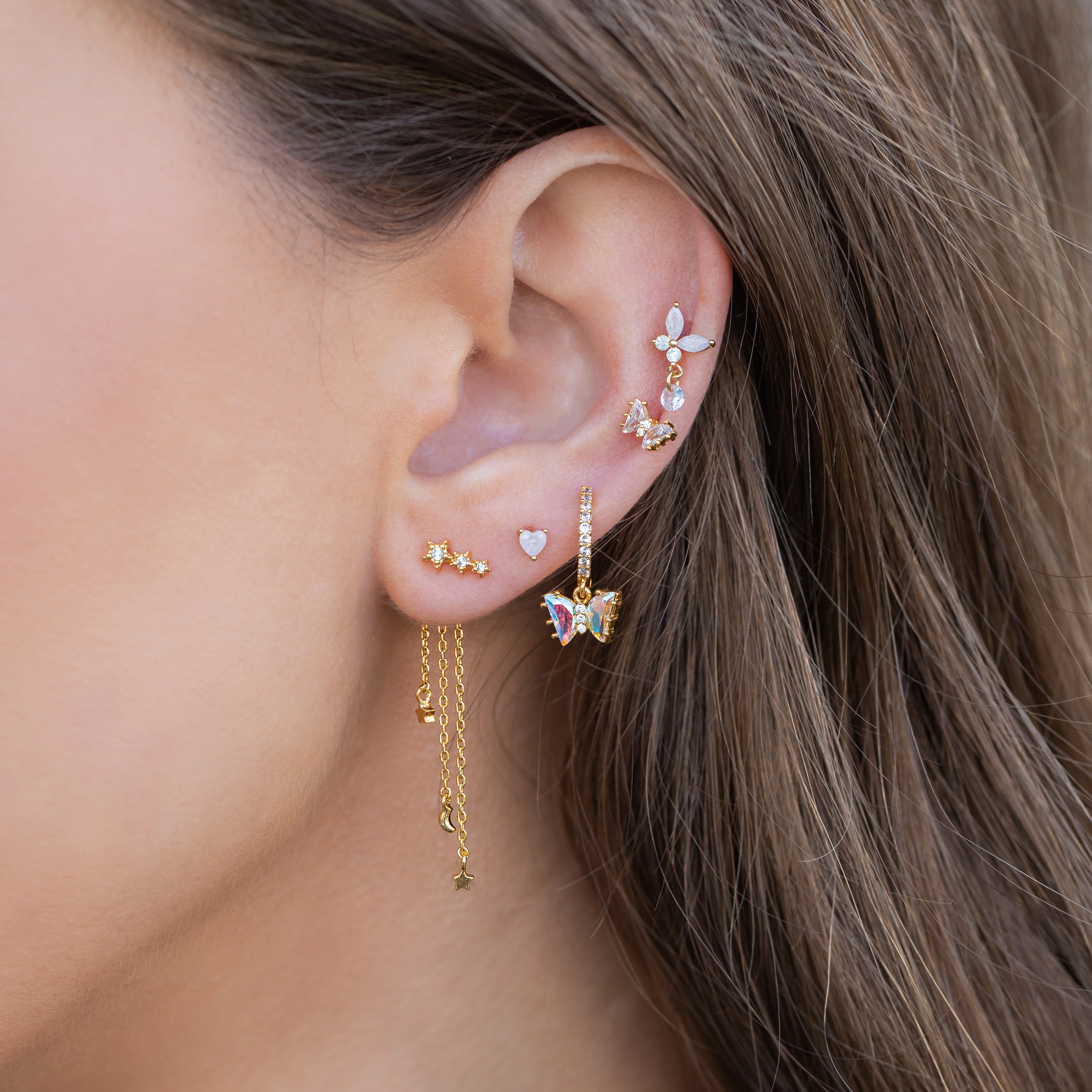 Meteor Shower Dangle Earrings - Image 3