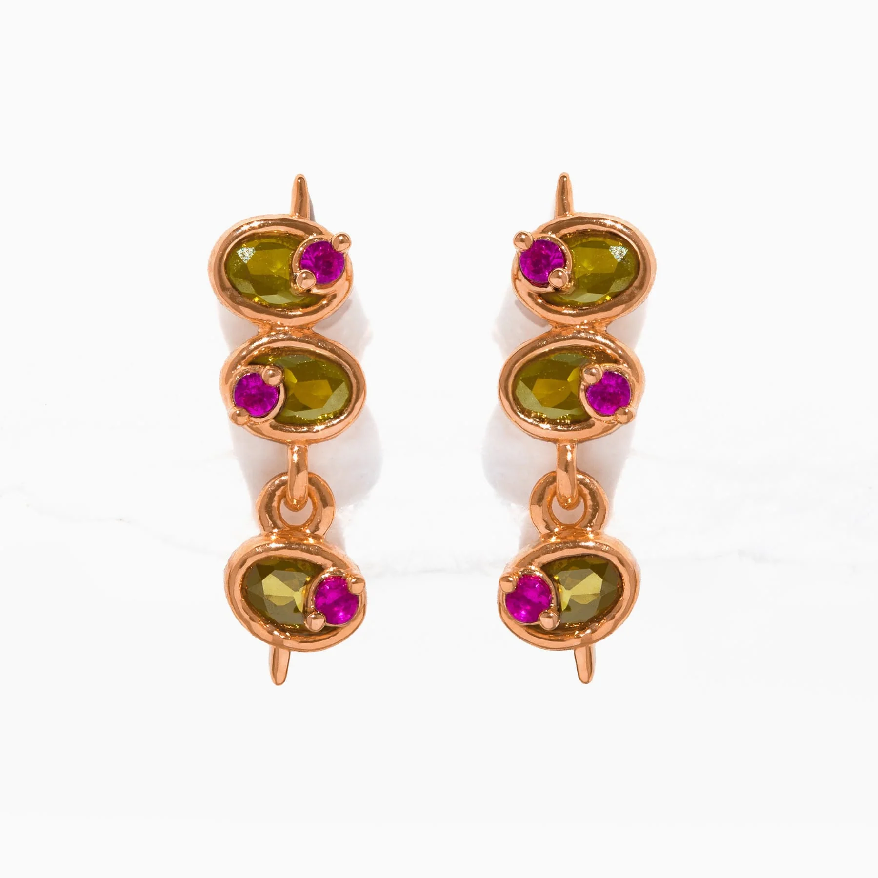 Mini Olive Studs - Image 5