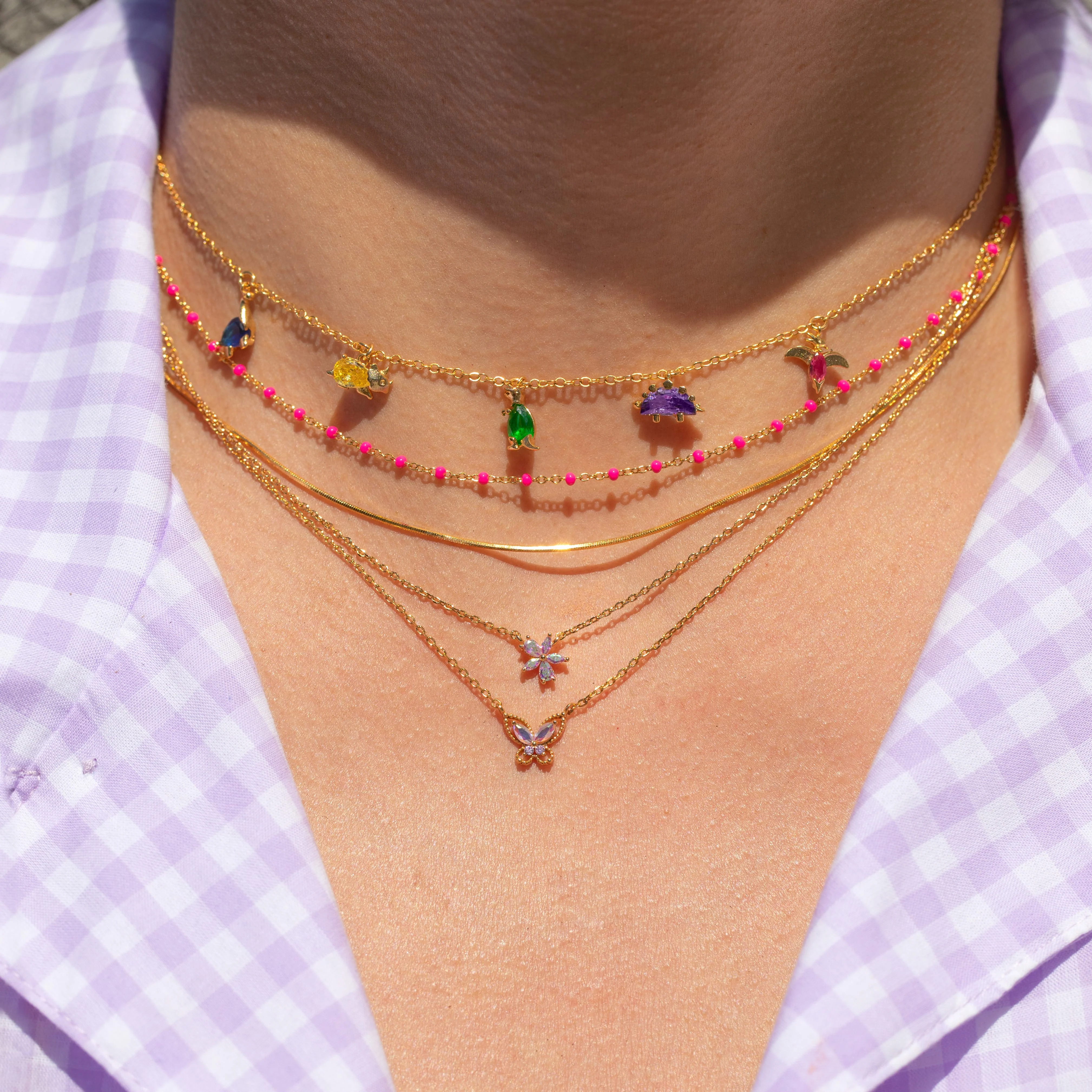 Monaco Snake Chain Necklace - Image 3