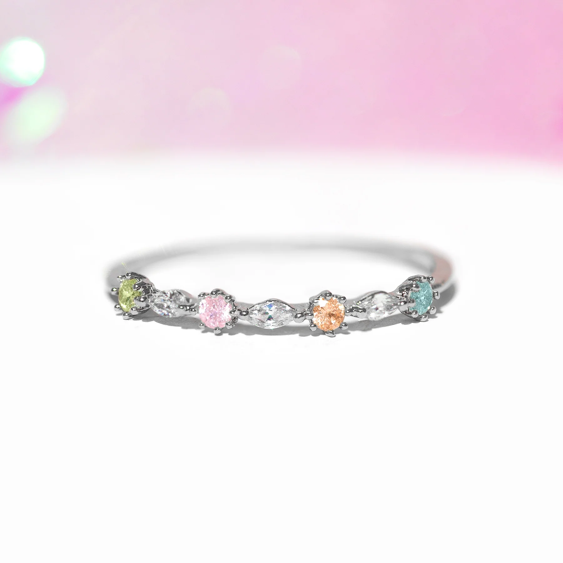 Pastel Rosie Ring - Image 4