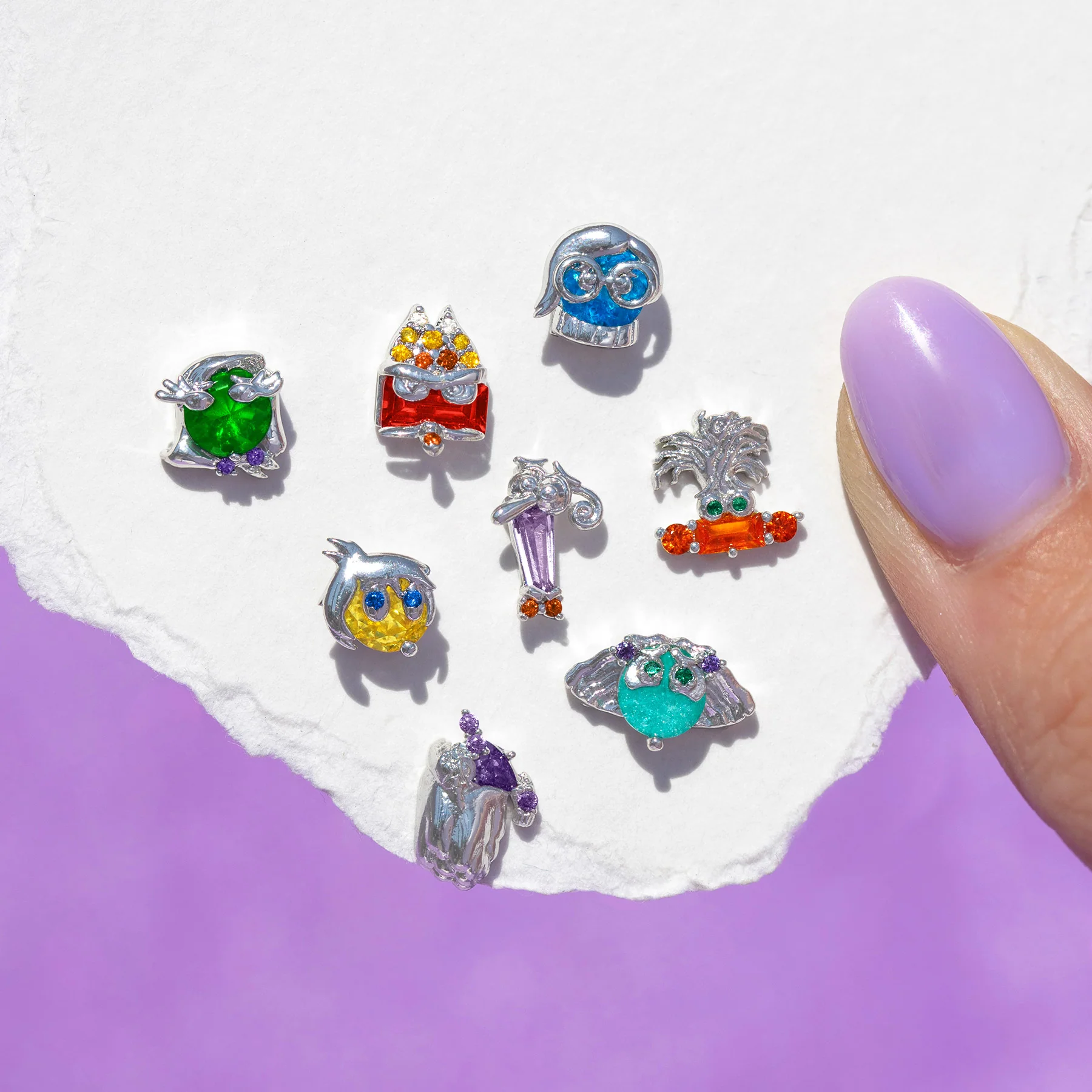 Pixar Inside Out 2 New Feelings Stud Set - Image 7