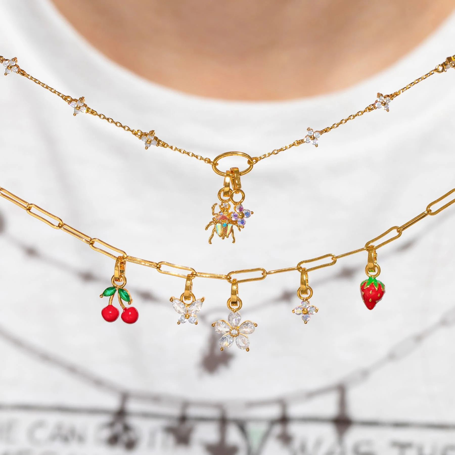 Tiny Iridescent Cluster Charm - Image 10