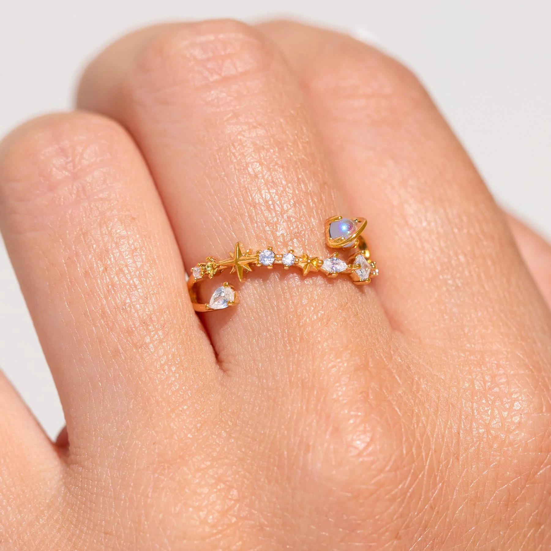 Solar Divide Adjustable Ring - Image 2