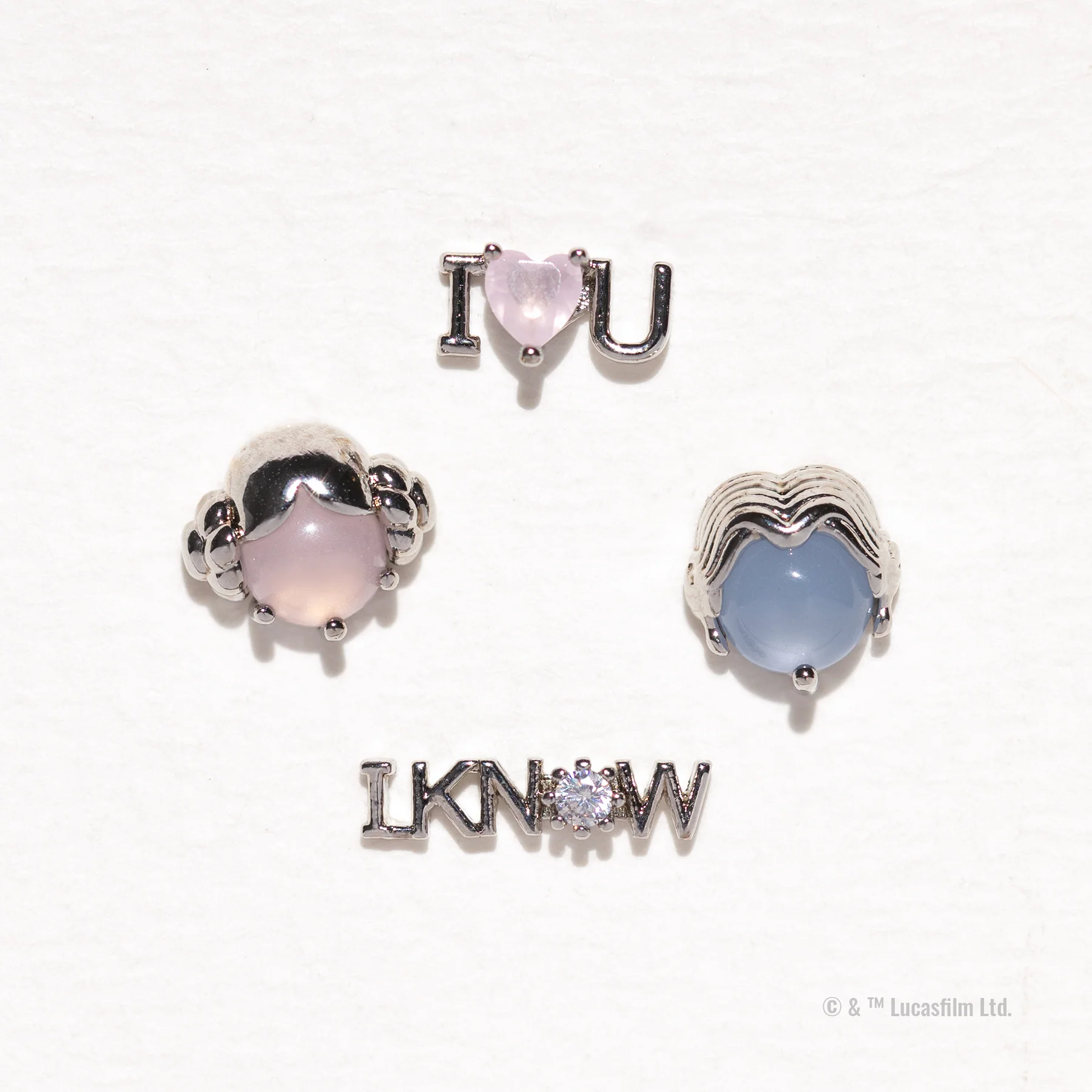 Star Wars™ Han & Leia Stud Set - Image 7
