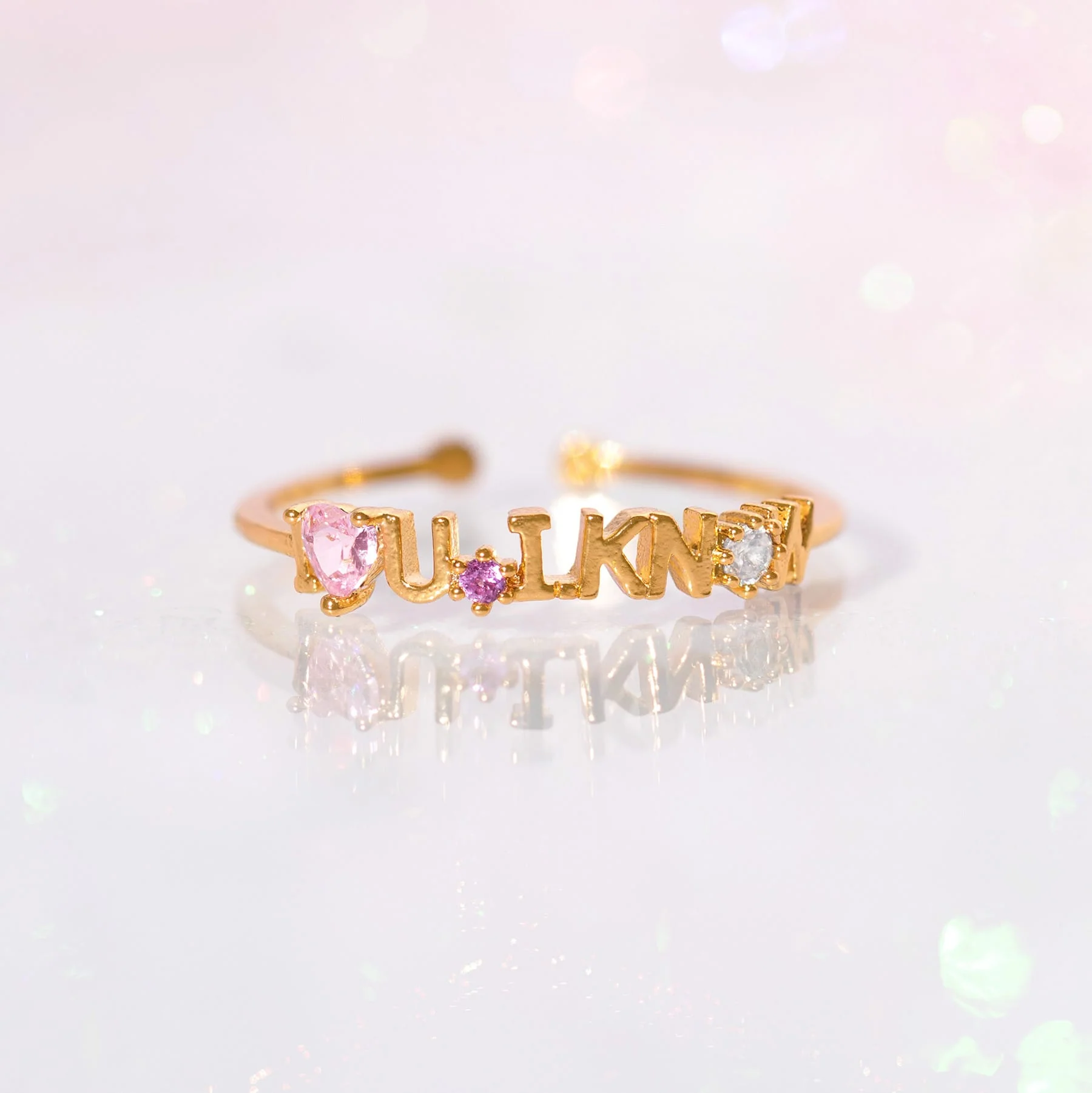 Star Wars™ I Love You, I Know Adjustable Ring - Image 3