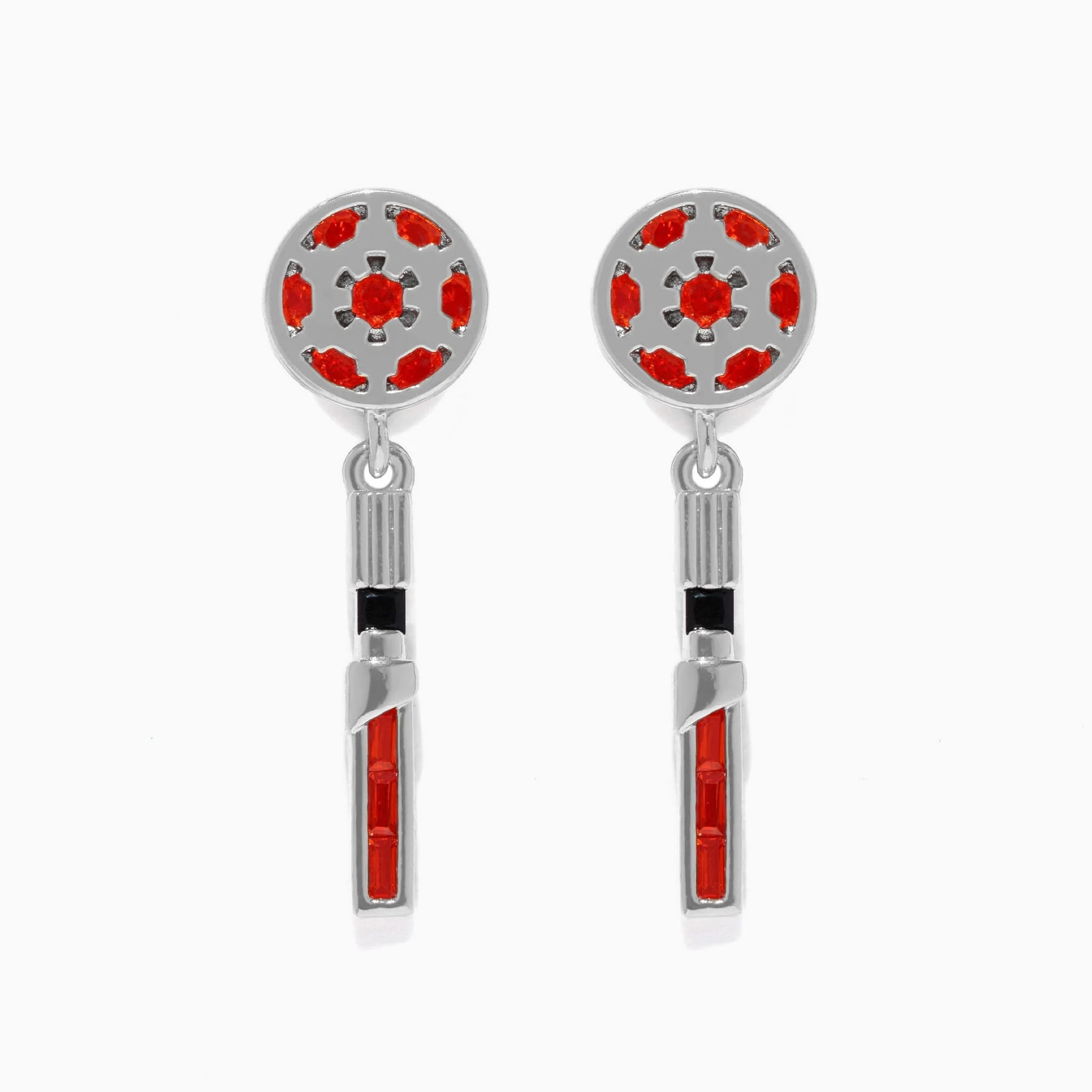 Star Wars™ Imperial Lightsaber Dangle Earrings - Image 6