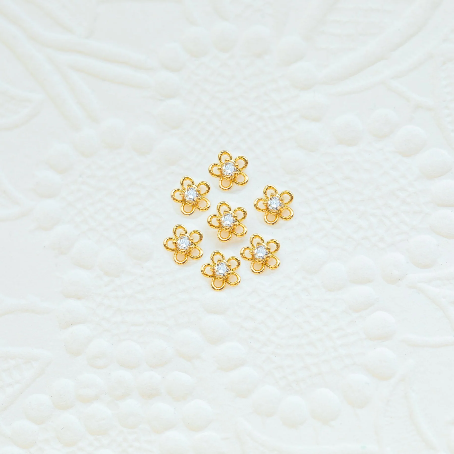 Teeny Tiny Flower Studs - Image 3