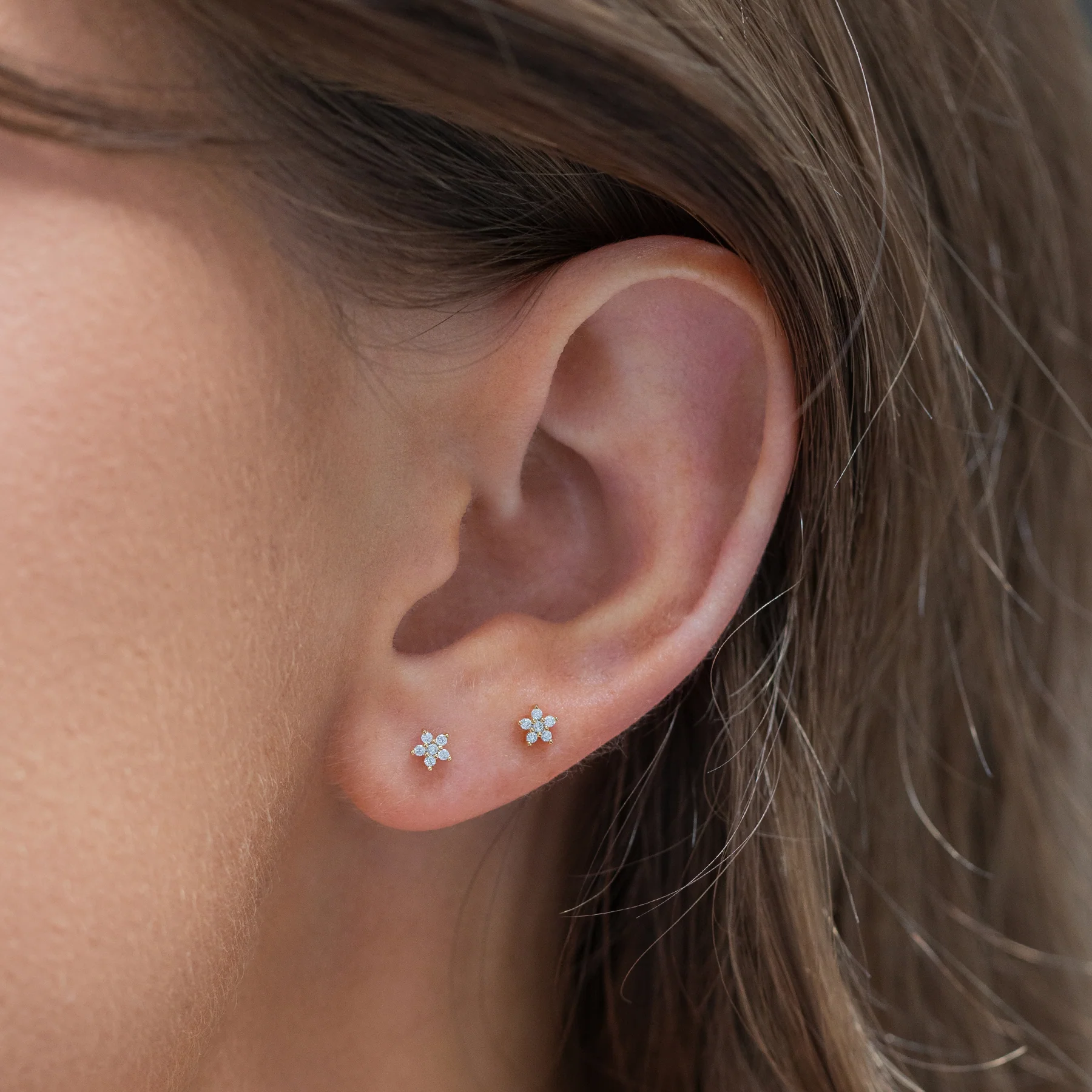 Teeny Tiny Star Studs - Image 3