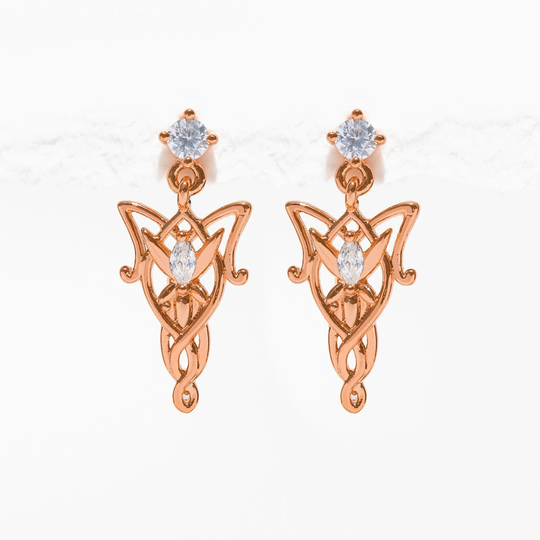 The Lord of the Rings Elven Dangle Earrings - Image 6