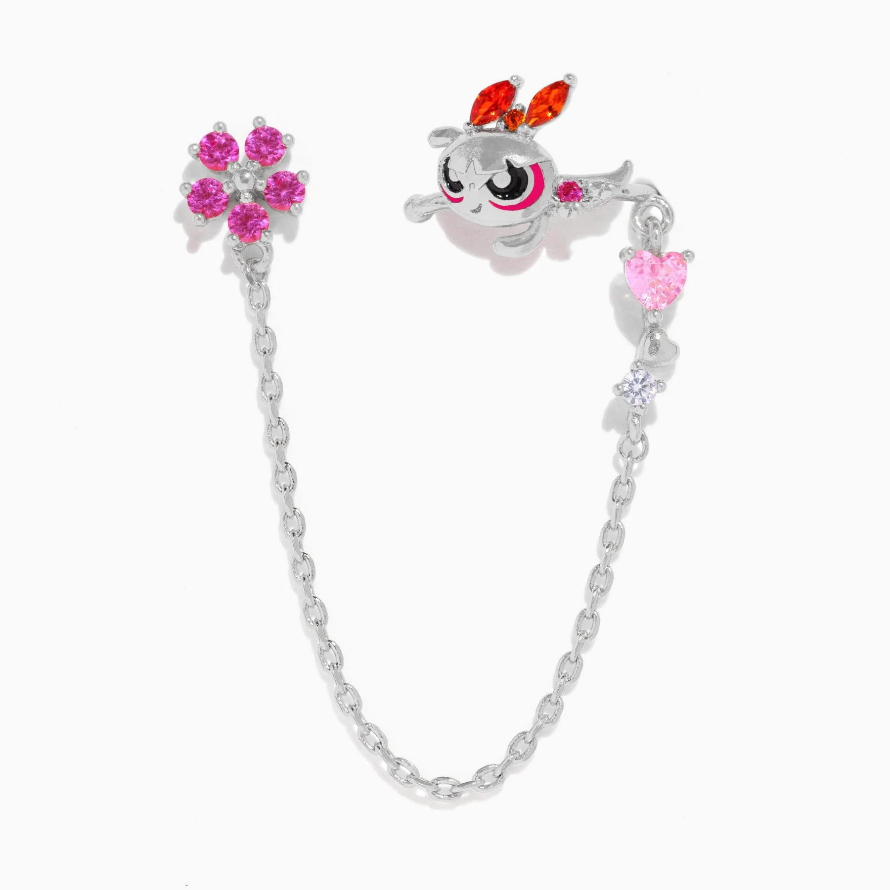 The Powerpuff Girls Blossom Stud + Ear Cuff - Image 7