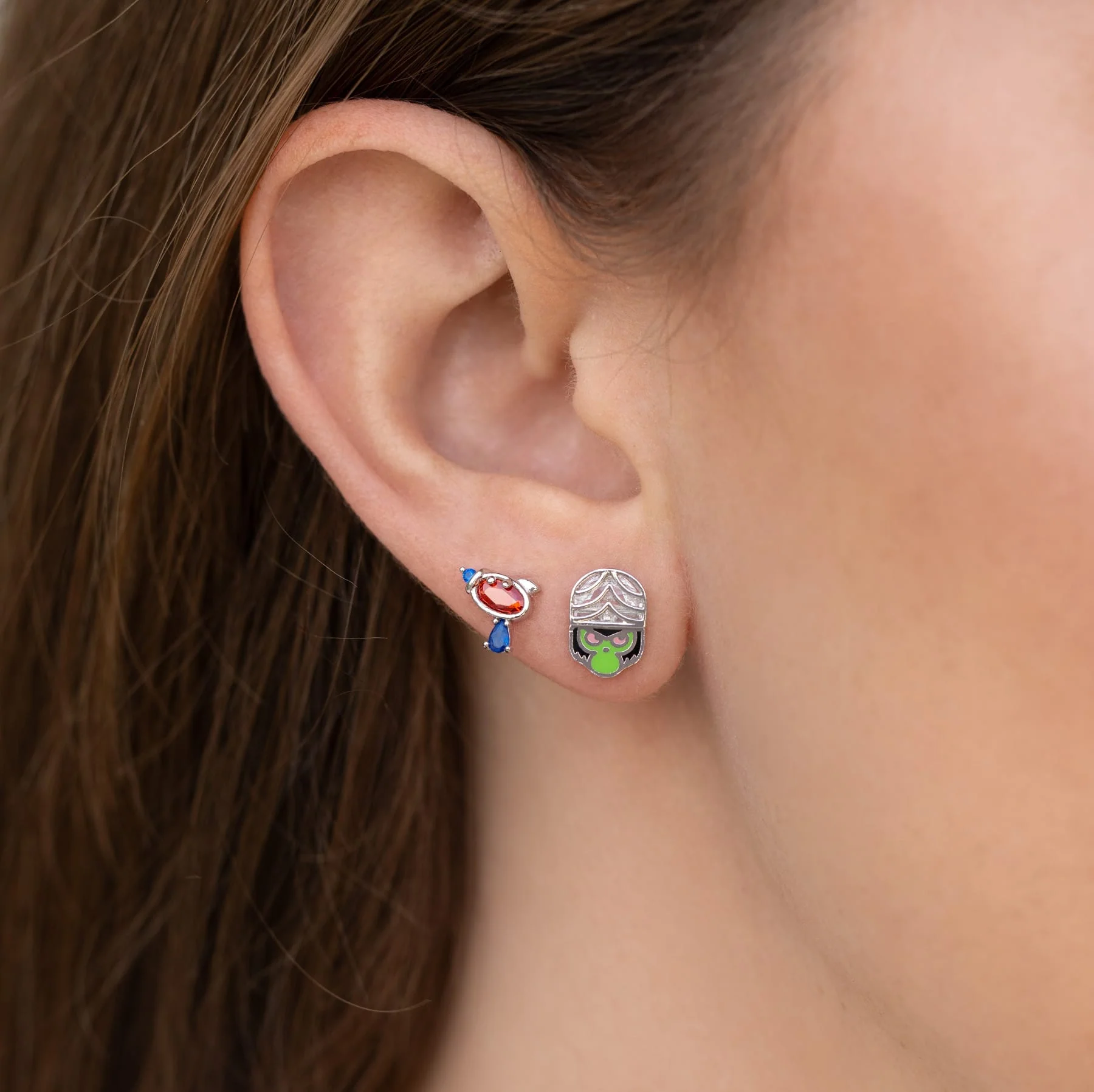 The Powerpuff Girls Mojo Jojo Studs - Image 7
