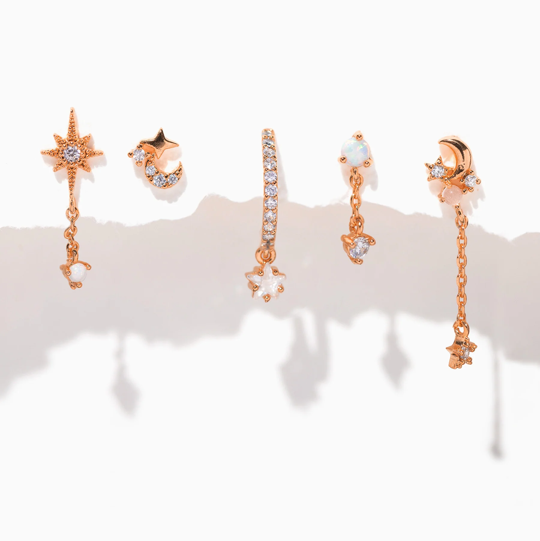 Twinkle Opal Earring Set - Image 4
