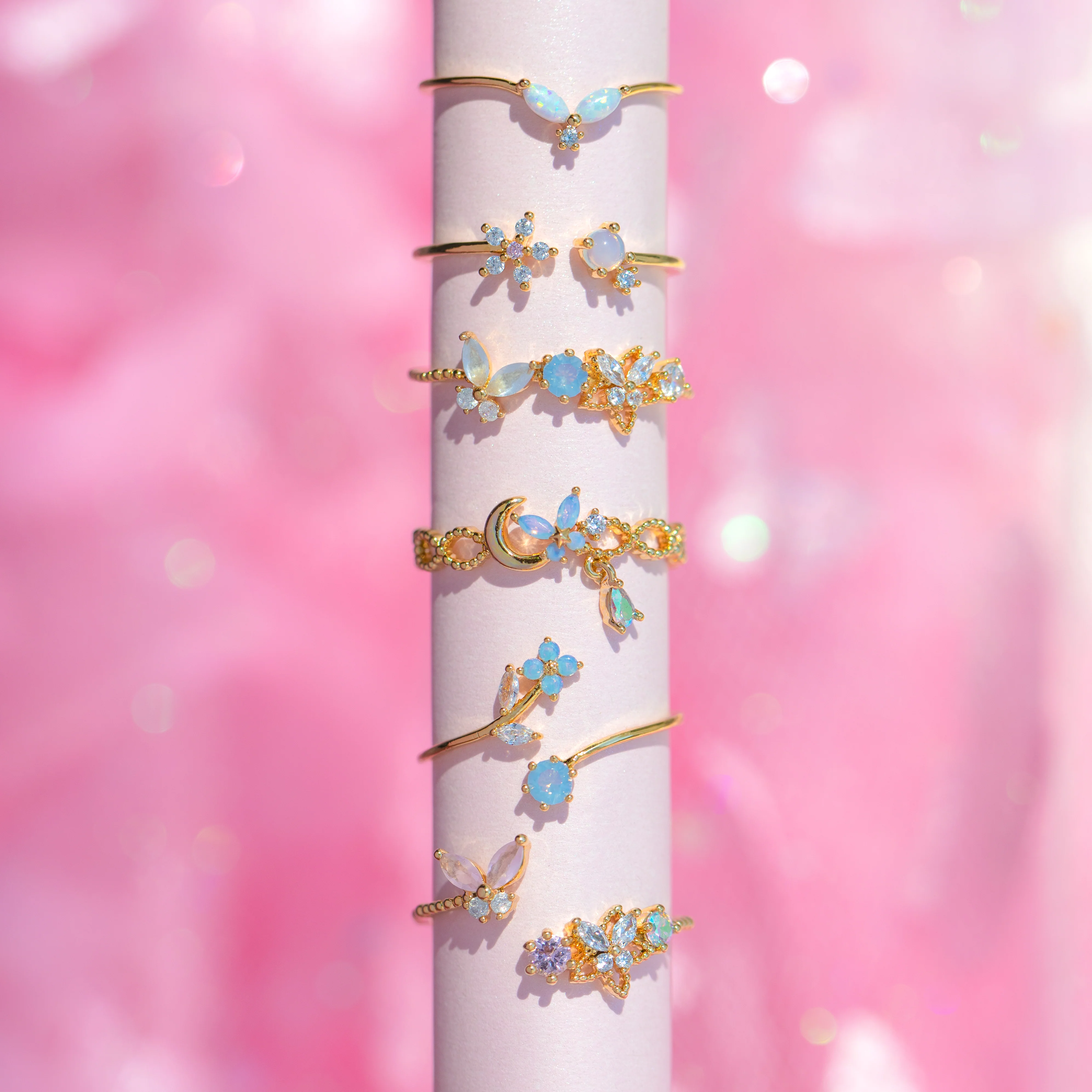 Wandering Blossom Adjustable Ring - Image 3